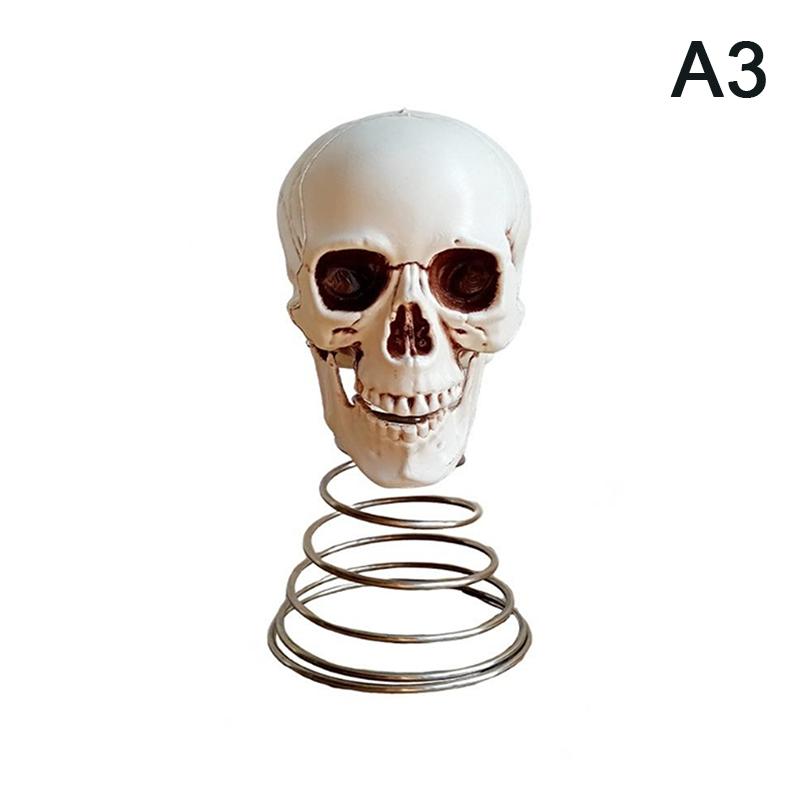Halloween Skull Crow Tree Topper Home Festivel Desktop Ornament Party Atmosphere Props Halloween Gift Year Home Decor