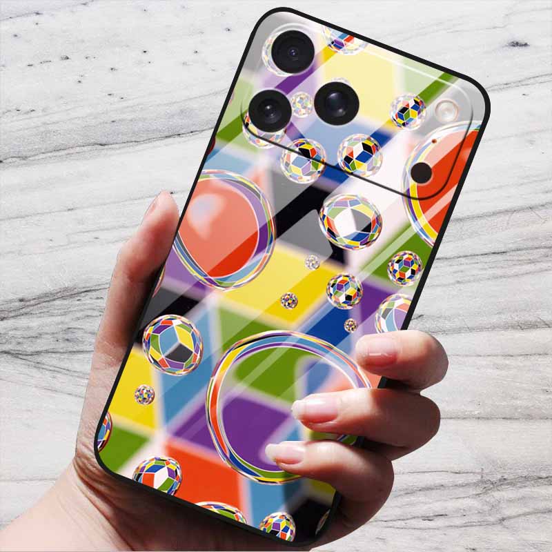 Butterfly Case For iPhone 17 Pro Plus Capa 17 Pro Max iPhone17 Air Bumper Luxury Tempered Glass Hard Back Cover Cute Fund Shell