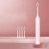 Brosse à Dents Électrique pour Hommes et Femmes Rechargeable Ultrasonique à Poils Doux Brosse à Dents Domestique de Voyage en Extérieur