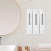 Yousheng 3 Chamber Wall Mounted Soap Dispenser 400ML X 3 No Drill Shampoo Dispenser Wash Dispenser with Visual Window