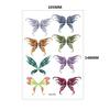 Kinder Tattoos Aufkleber Glitzer Goldstaub Cartoon Schmetterling Regenbogen Insekt Sonnenblume Farbset Niedliche Aufkleber