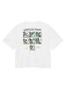 NORDISK Lnt Sorona Graphic Crop Short Sleeve T-Shirt - W_Off White