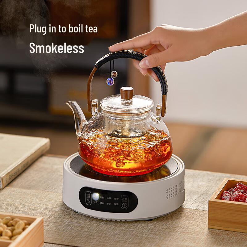 Fleventz Heat-Resistant Glass Teapot
