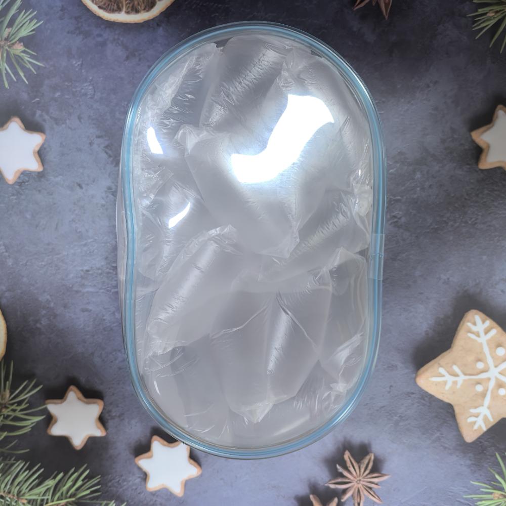 Průhledný 20cm bavlněný stojan na panenky PVC Multifunkční 20cm taška na panenky s sebou Zesílený stojan na panenky