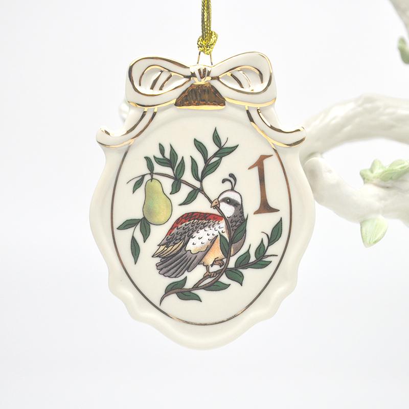 December holiday ceramic Christmas tree pendant, children s room decoration pendant