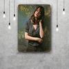Zoey Deschanel Actor Decor Vintage Metal Signs Tin Signs Captain Poster Decor for Bar Pub Club Man Cave Wall Decoration