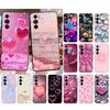 Phone Case For Motorola Edge 50 40 Pro 60 50 40 30 Ultra Neo Fusion Moto G Play G Stylus G Power G Love Pink Heart