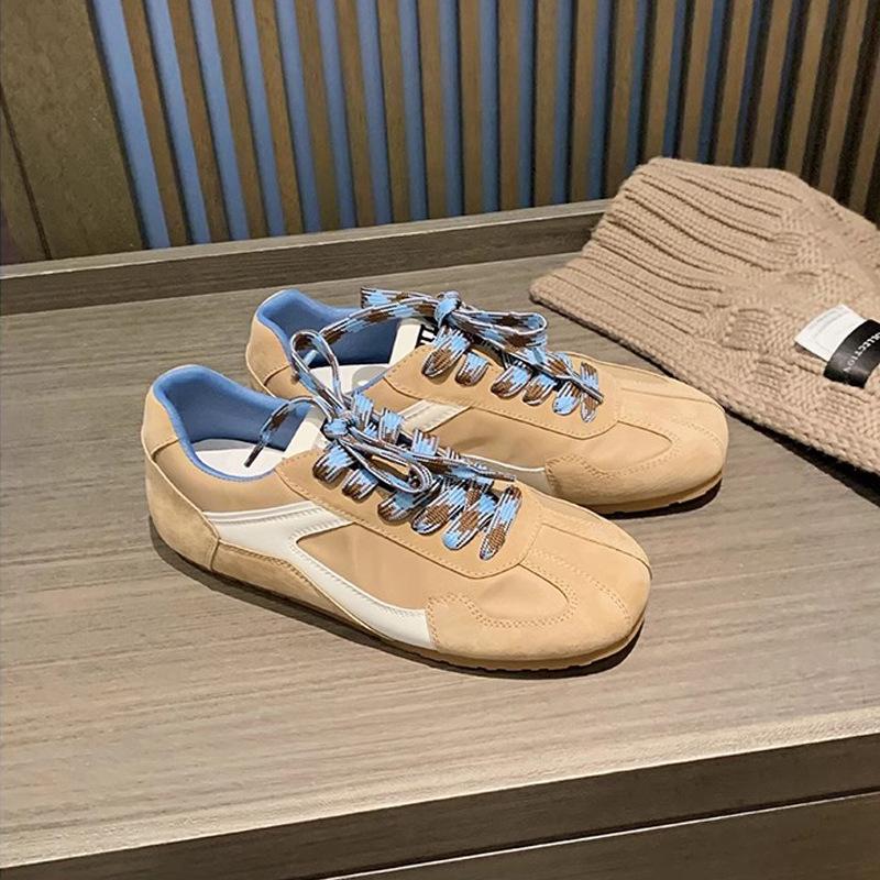 

Виноградная мать осень новый модный ретро контрастный цвет квадратный носок повседневный стиль Форрест Гамп женская новая модель 40