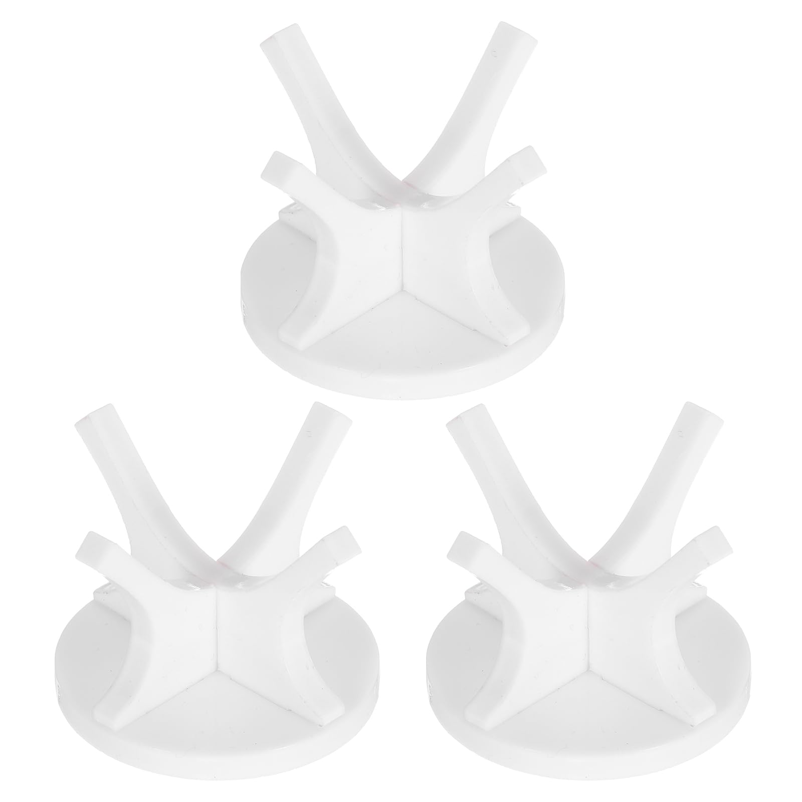 

PATIKIL набор из 3 держателей для бейсбольных мячей акриловая подставка для показа бейсбольный мяч для гольфа софтбольный теннисный мяч спортивный мяч белый