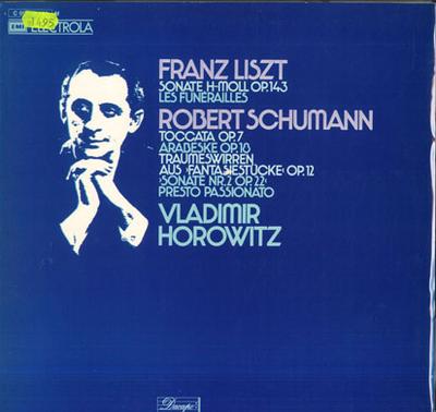 LP Record VLADIMIR HOROWITZ  Liszt Sonata In Si Minore Op. 143 1C05300100M Dacapo Germany Classical Used