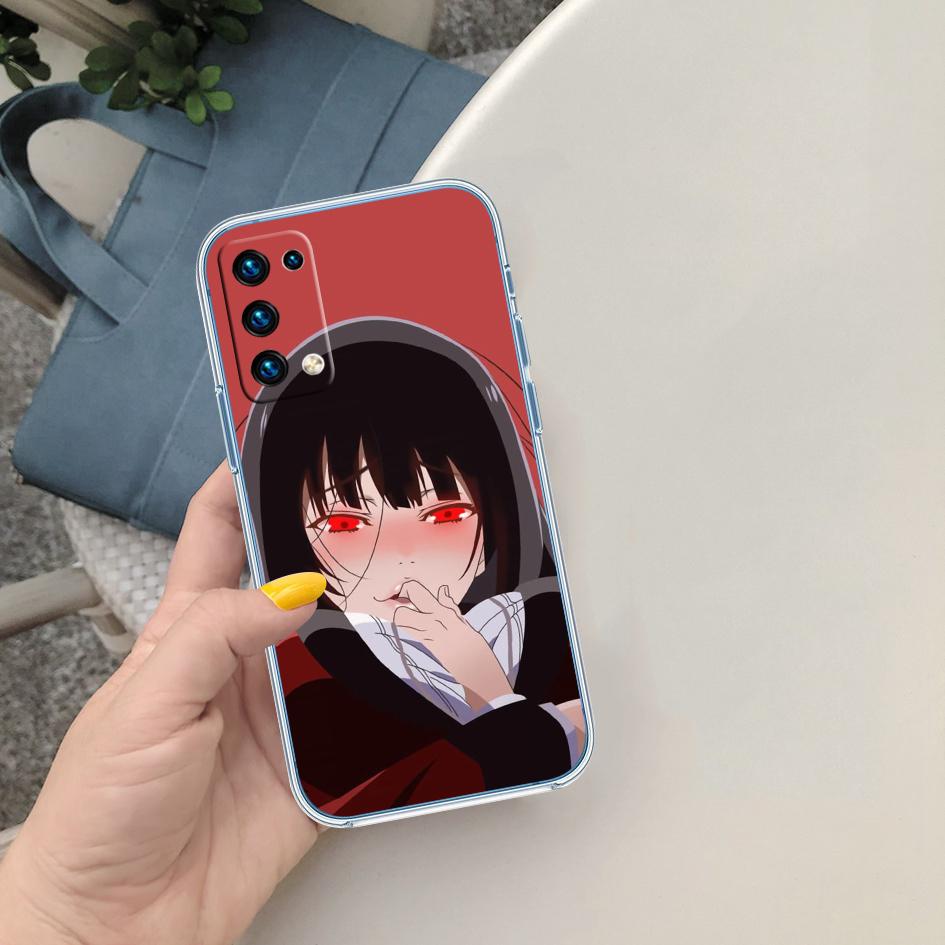 PP42 Kakegurui Transparent Phone Case for Motorola Moto G40 G04 G05 One Ace Action  Fusion + Plus Hyper Macro Vision Zoom