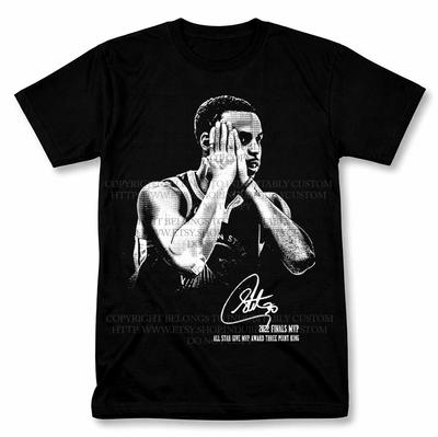 Stephen Curry Night Night Warriors Graphic T Shirt Vintage Basketball Fan Tee