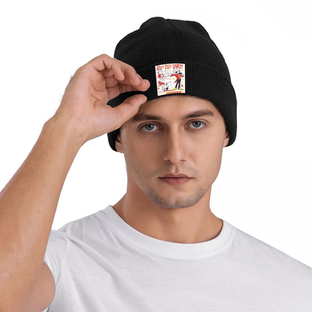 Deltarune Tenna TV Time Warm Knitted Cap Winter Knit Bonnet Hat Skullies Beanies Hip Hop Caps for Unisex