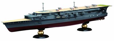 Fujimi Model Série 33 da Marinha Imperial Porta-aviões da Marinha Japonesa Kaga com Voo Triplo Modelo de Casco Completo FH33 1/700 Não. Convés,