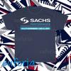 Nuova T-shirt Sachs Racing con logo blu