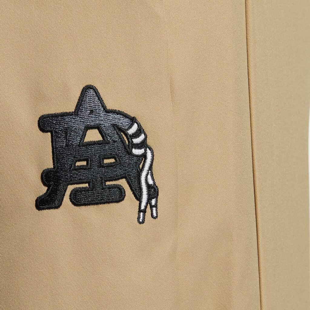 adidas Originals Mc Snap Pant Einfarbig Logo Kordelzug Gerades Bein Sporthose Damen Hose Khaki IC6587