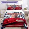 Cristiano Ronaldo 72 Customize Your Name Bedding Set Breathable Duvet Cover with Pillowcases Home Decoration Birthday Gift