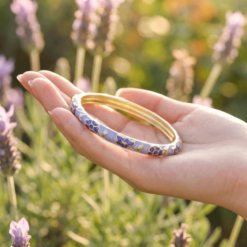 Exquisite Oil Drop Bracelet Zinc Zinc Zinc Alloy Chinese Style Bracelet Floral Bracelet Party Jewelry