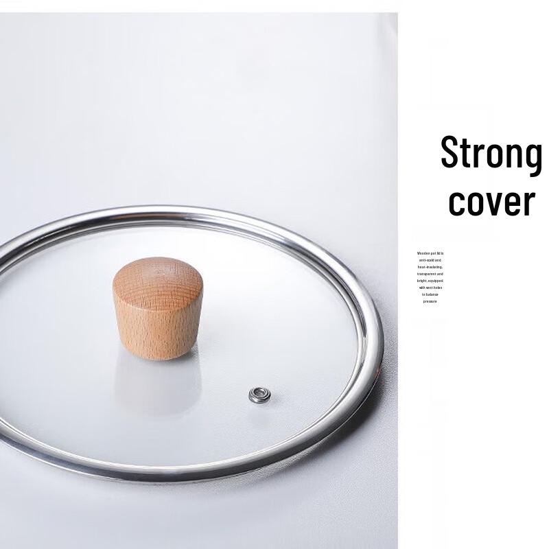 Thickened Borosilicate Glass Cooking Pot