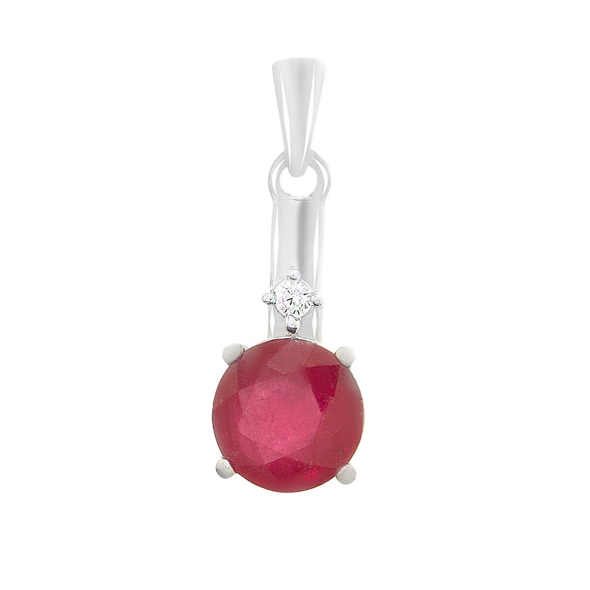 

Срібна підвіска з рубіном 2.527ct (2157960) rubine червоний колір