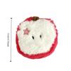 Mini Plush Zero Wallet Earphone Bag Mini Storage Bag Earphone Cover Plush Coin Purse  Earphone