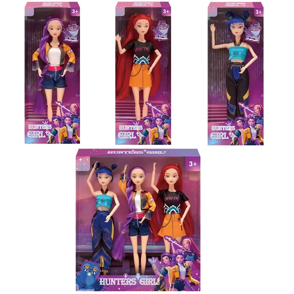 NEW anime kpop Demon hunters Witch Hunter Group High appearance Glue doll doll Girl's heart Decorative doll Holiday Gifts