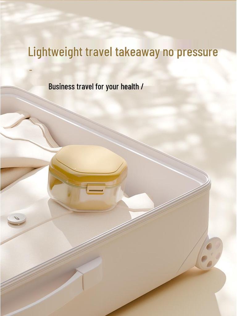 Portable Orthodontic Retainer & Denture Storage Box for All Ages