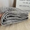 Luochi Women's Japanese Cable Knit Wool Scarf - Winter Warm & Versatile Neck Gaiter for Couples