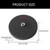 Universal Magnetic Sucker Expansion Base Magnetic Suction Base for Vehicle Rooftop Equipment Fixation Metal Material