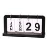 Kreativität Holz Umblätterkalender Schreibtisch Dauerkalender Heim Geschenk Dekoration Fotografie Dekorative Ornamente