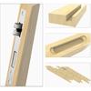 Wood Router Slotting Locator, 2 In 1 Wood Palm Router Base Router Slotting Bracket for 65mm Wood Trimmer, for Carbinet Closet Furniture