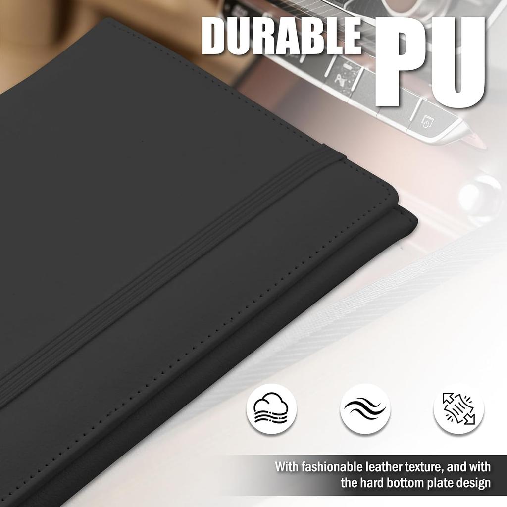 Tri-folding Car Registration and Insurance Holder,Upgraded Car Registration and Insurance Card Holder with Multiple Pockets,Large Capacity Cars