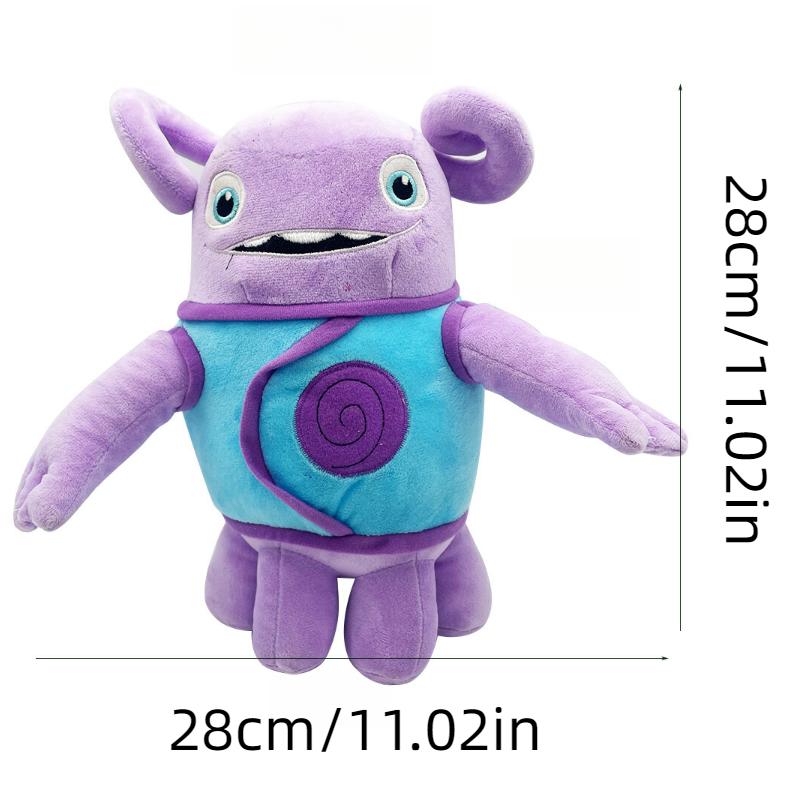 Oh Home Dreamworks Plush Toy Stuffed Doll Purple Alien Game Home Decor Kid Gift