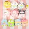 Adorable Kawaii Kuromi My Melody Plush Coin Bag And Soft Keychain Pendant Handbag Accessories