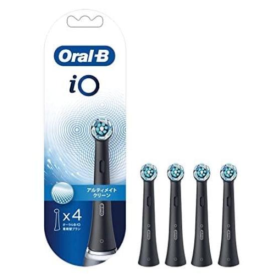 

Коричневый сменный ершик Oral B iO Genuine Ultimate Clean запас на 1 год iO Black (4 шт) [Для серии] iORBCB-4EL