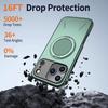 Matte Soft Silicone 360° Ring Rotate Bracket Magnetic For Magsafe Case For iPhone 17 Air 16 15 14 Plus 13 12 Pro Max 11 XR Cover