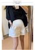 Plus Size Petite Maternity Wide Leg Shorts - Summer Fashion Thin Style