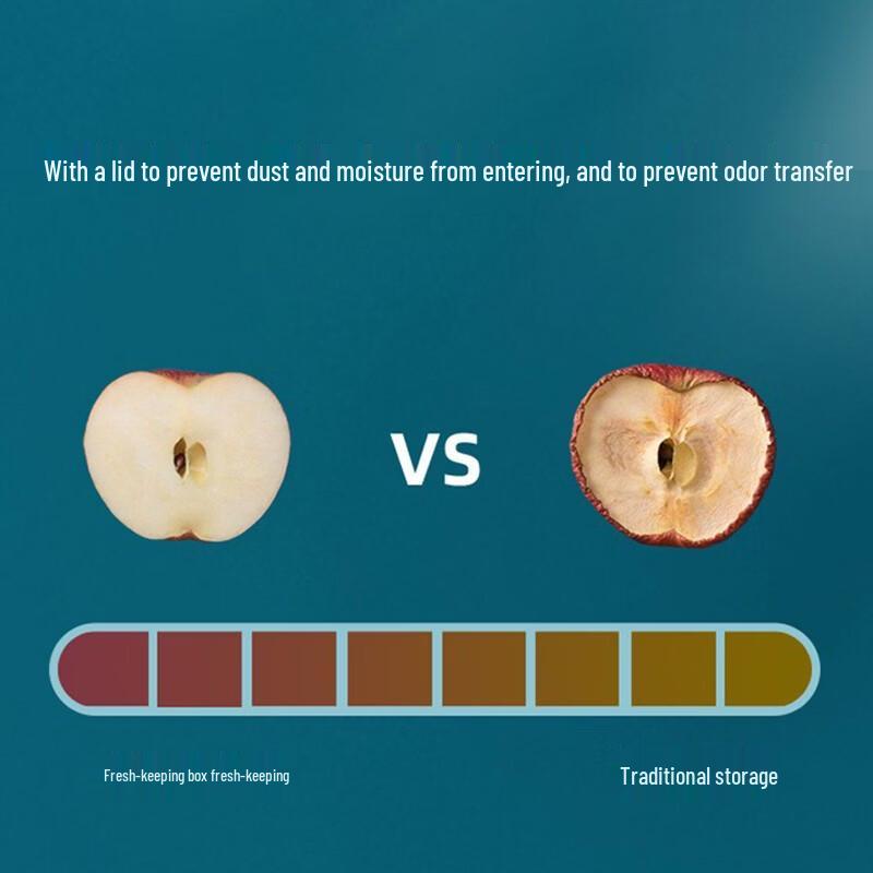 CHAHUA 830ml Plastic Food Storage Containers, Set of 6