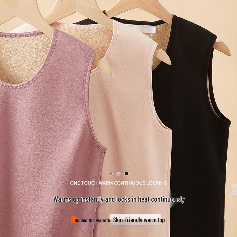 Langsha Women's Sherpa Fleece Thermal Vest