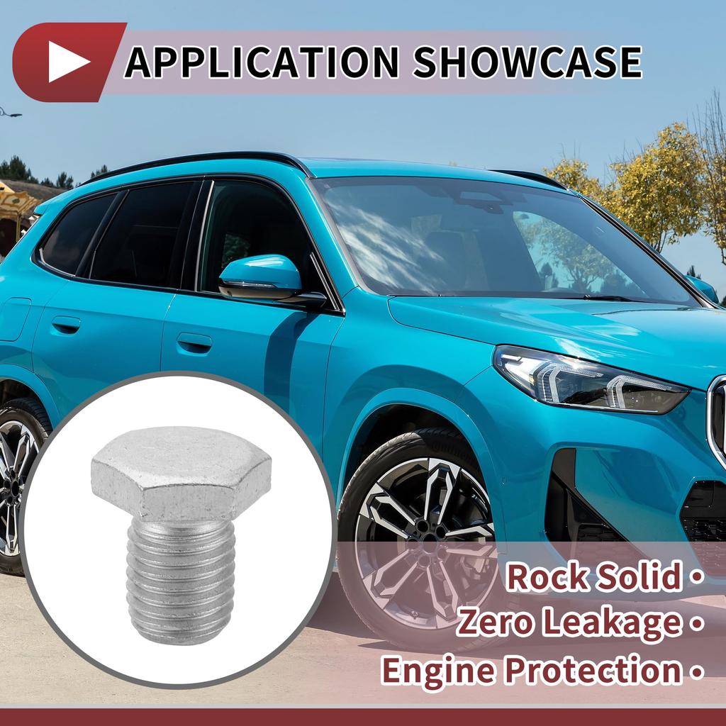 HEROFFIX BMW 1 Set Drain Plug for Mercedes Benz Fan Drain