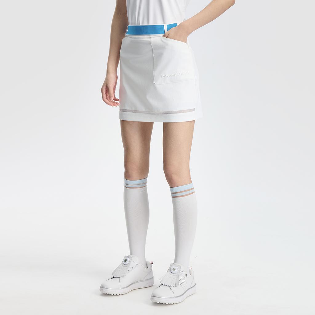 New FILA Casual Short Skirts Women's Jade White A11W435308FWT