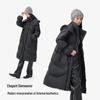 Qianrengang 2025 Women's Hooded Duck Down Jacket