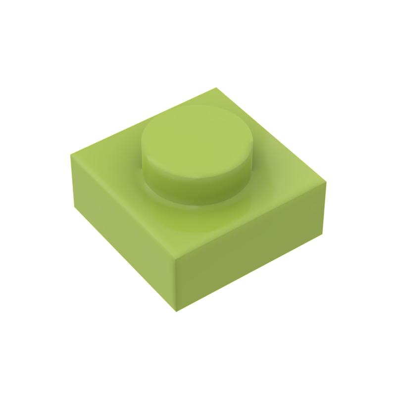 Rainbow Pig MOC Parts 3024 30008 Plate 1 x 1 Compatible Bricks DIY Assmble Building Blocks Particle Kid Puzzle Brain Toy Gift