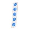 30Pcs NFC Tags PVC Waterproof 504 Bytes Programmable NFC Stickers for TagMo Phone