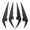 4PCS Front Bumper Side Canards Splitter Fins Car Body Decoration for 3 Series  0  1 LCI M Sport 2023+