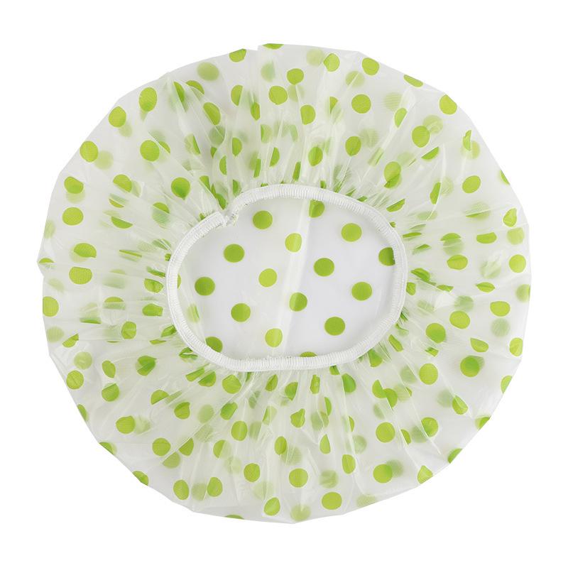 Reusable Waterproof Elastic Shower Cap for Women - Spa & Salon Hair Protection