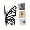 1pc Butterfly Crystal Stand - Wall Floating Corner Stand, Bedroom Crystal Display Stand Bohemian Cute Bathroom Kitchen Office Living Room Aesthetic