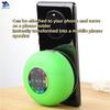 Mini Portable MINGCVIL Bluetooth Audio IPX4 Waterproof Led Lights Bathroom Outdoor Large Suction Cup Can Adsorbed Wall Speaker