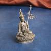 Czysty Mosiądz Lotos Narodziny Mistrz Budda Ozdoba na Biurko Statua Boga Religijnego Rzeźba Brązowa Dekoracja Rękodzieło Stara Miedź