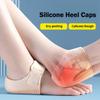 Plantar Fasciitis Silicone Heel Protector For Spurs Shock Absorption Shoes Pads U Cup Half-yard Socks Sleeve Pain Relief Insoles